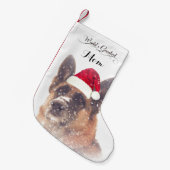 Schattige kerststaart van Shepherd Kleine Kerstsok (Voorkant (Hangend))