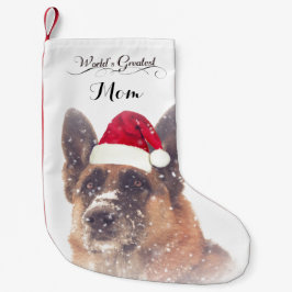 Schattige kerststaart van Shepherd Kleine Kerstsok