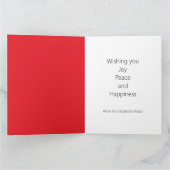 Schattige Kerststerren Kaart (Binnen)