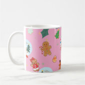 Schattige kerststol koffiemok (Links)