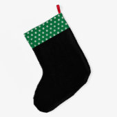 Schattige kerstuil grote kerstsok (Achterkant (Hangend))