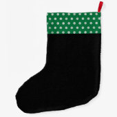 Schattige kerstuil grote kerstsok (Achterkant)