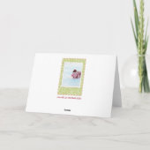 Schattige Kerstvarken Wenskaart! Kaart (Achterkant)