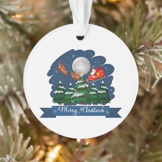 Schattige kerstversiering ornament (Boom)