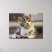 schattige keuken canvas afdruk (Voorkant)