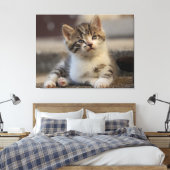 schattige keuken canvas afdruk (Insitu (Slaapkamer))