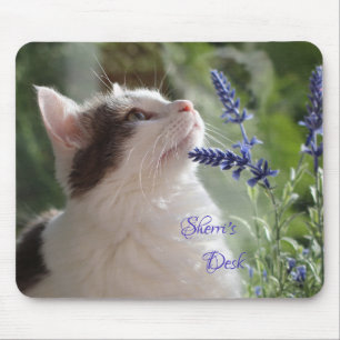 Schattige keuken in de tuin *personaliseer* muismat