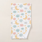 Schattige Kijken in de Sky Pattern Bad Handdoek (Handdoek)