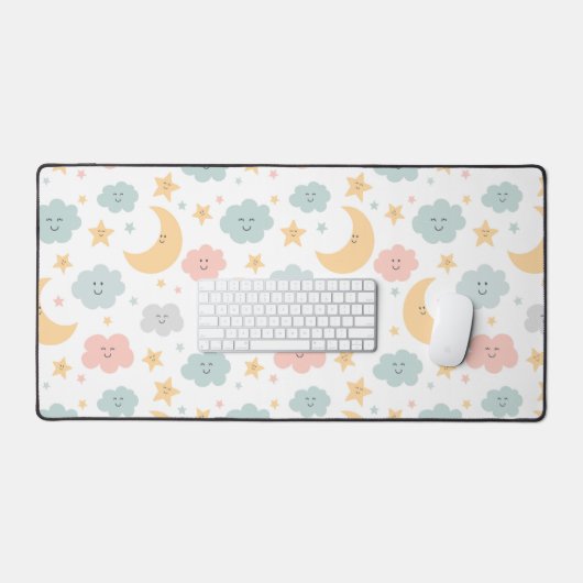 Schattige Kijken in de Sky Pattern Bureaumat (Keyboard & Muis)