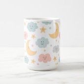 Schattige Kijken in de Sky Pattern Koffiemok (Center)