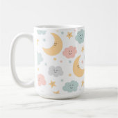 Schattige Kijken in de Sky Pattern Koffiemok (Links)