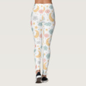 Schattige Kijken in de Sky Pattern Leggings (Achterkant)
