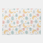 Schattige Kijken in de Sky Pattern Theedoek (Horizontaal)