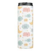 Schattige Kijken in de Sky Pattern Thermosbeker (Achterkant)