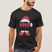 Schattige Kiki Claus Nieuwe Kerstman Sinterklaas S T-shirt (Voorkant)