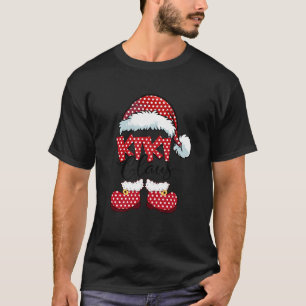 Schattige Kiki Claus Nieuwe Kerstman Sinterklaas S T-shirt