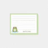 Schattige kikker post-it® notes (Voorkant)