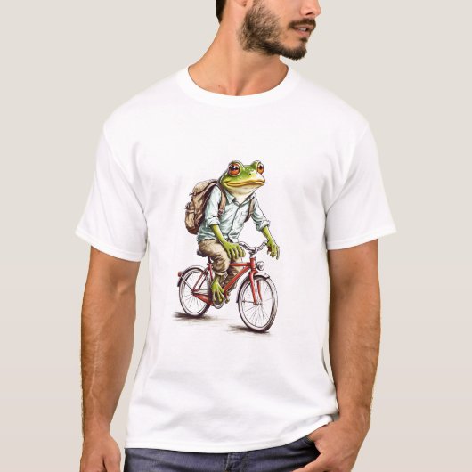 schattige kikker t-shirt (Voorkant)