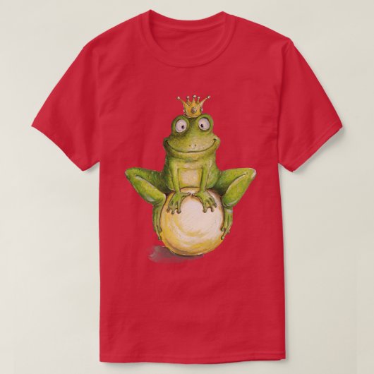 schattige kikker uit de keizerlijke mannen t-shirt (Design voorkant)