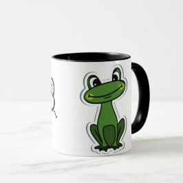 schattige kikkerkoffie Mok