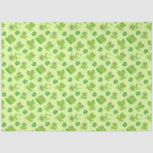 Schattige kikkerpatroon op heldergroen