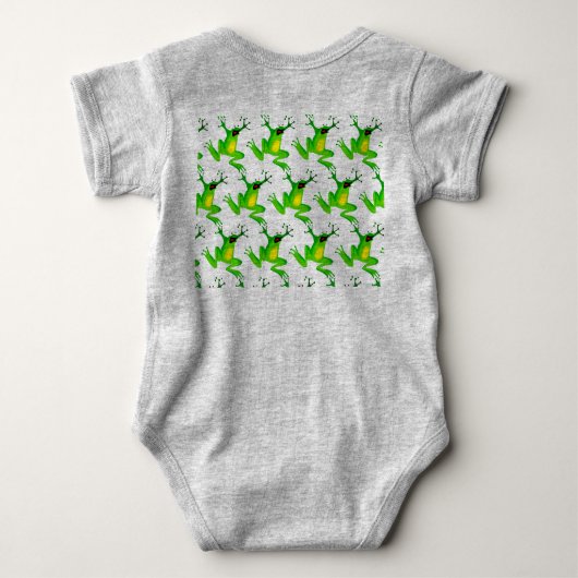 Schattige Kikkers Romper (Achterkant)