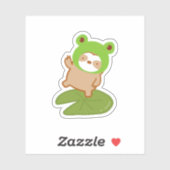 Schattige Kikkerslooth Sticker (Vel)