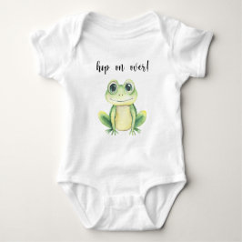 Schattige kikkervisje Baby shower Romper