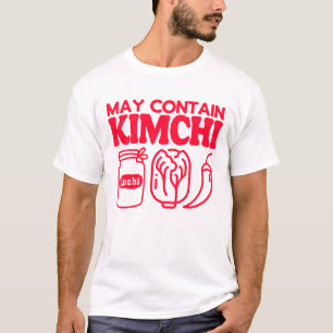 Schattige kimchi-liefhebber grappige spreuk Korean T-shirt