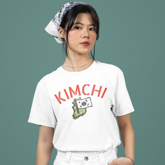 schattige kimchi t-shirt