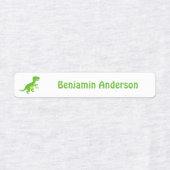 Schattige Kind dinosaurussen strijken op Labels (Design 1)