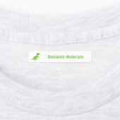 Schattige Kind dinosaurussen strijken op Labels (Aangebracht)