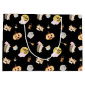 Schattige Kind Halloween Party Groot Cadeauzakje (Achterkant)