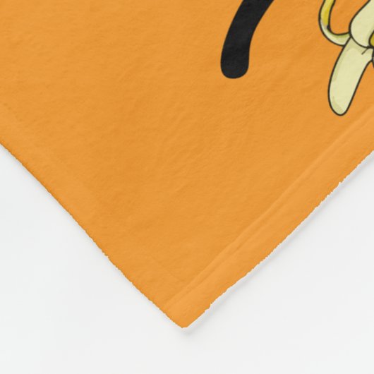 Schattige Kind Monkey Fleece Deken (Hoek)