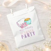 Schattige kind Sleepover Slumber Party Favor Bag Bedankzakje (Geknipt)