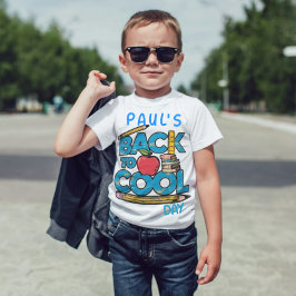 Schattige Kind terug naar school T-shirt