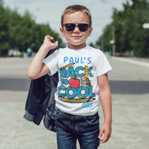 Schattige Kind terug naar school T-shirt