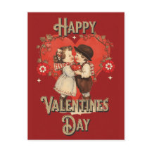 Schattige  Kind Valentijn Briefkaart