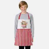 schattige kinder consumptie-ijs schort (Gedragen)