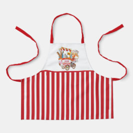 schattige kinder consumptie-ijs schort