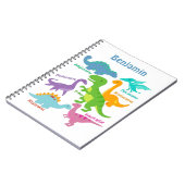 Schattige Kinder Dinosaurus Notitieboek (Linkerzijde)
