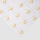 Schattige Kinder Geel Zonneschijn 10lb Weefseldocu Tissuepapier (Detail)