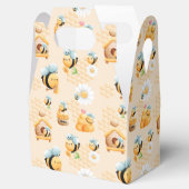 Schattige Kinder honingbijenpatroon Bedankdoosjes (Geopend)