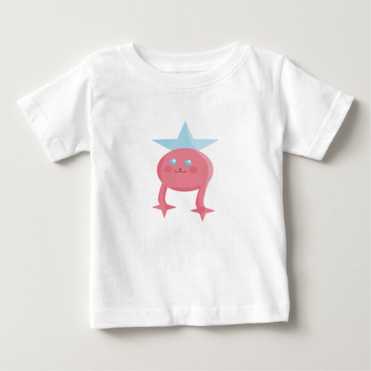 Schattige Kinder Kunstontwerp Fee Roze Blauw (Voorkant)