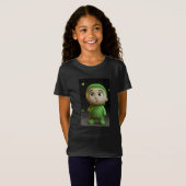 Schattige Kinder T-shirt | Leuk grafisch T-shirt | (Voorkant volledig)