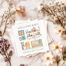 Schattige kinderdagverblijf Illustratie CUSTOM BAB