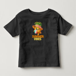 Schattige Kinderen Ananas Zomer Vibes Kinder Shirts