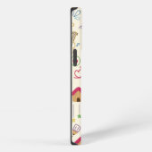 Schattige Kinderen Doodle Patroon iPhone Hoesje (Rechterkant)