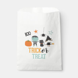 Schattige kinderen Halloween verjaardag Trick or T Bedankzakje