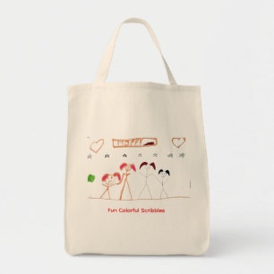 Schattige Kinderen Houden Elkaars Handen Kleurpotl Tote Bag